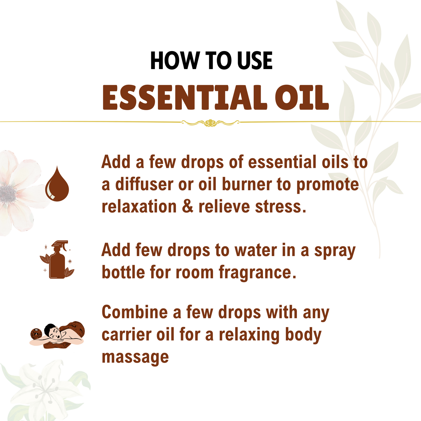 Cinnamon Essential Oil – 10 ml | 100% Pure & Natural | Cold Pressed