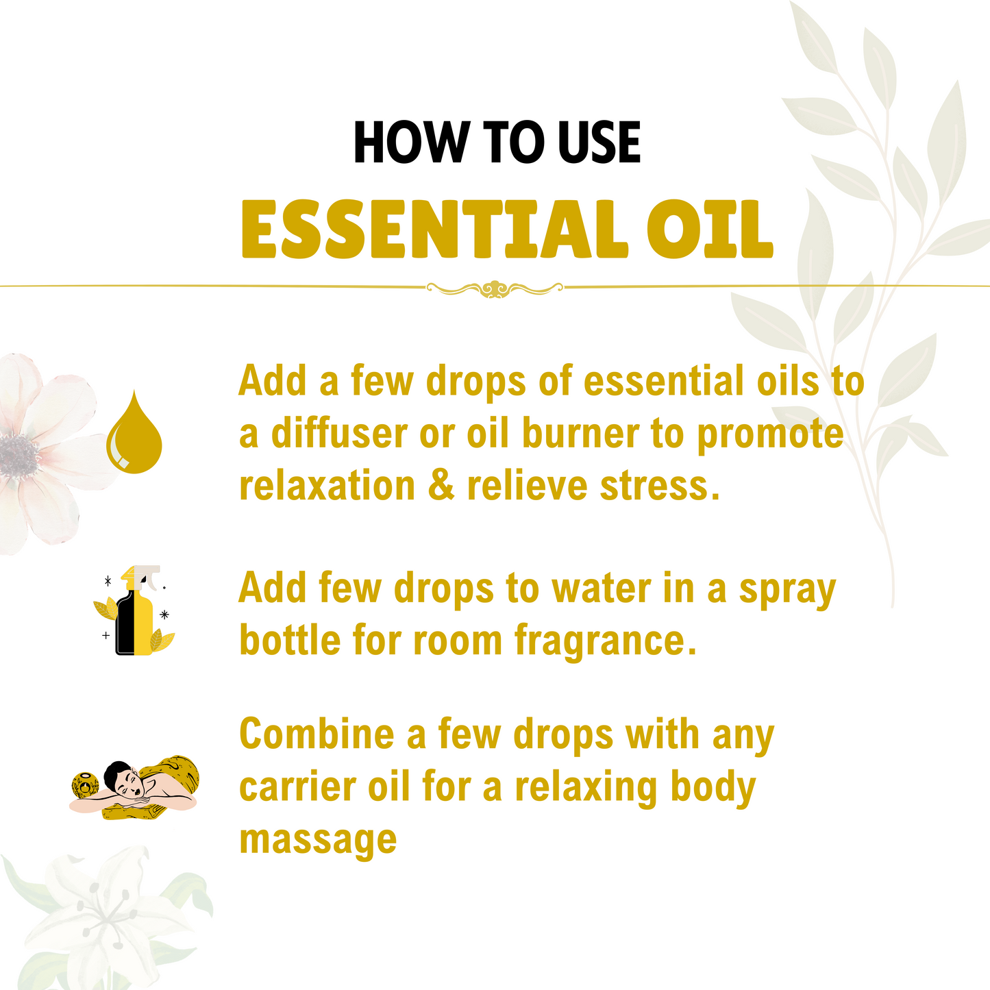 Ylang Ylang Essential Oil – 10 ml | 100% Pure & Natural | Cold Pressed