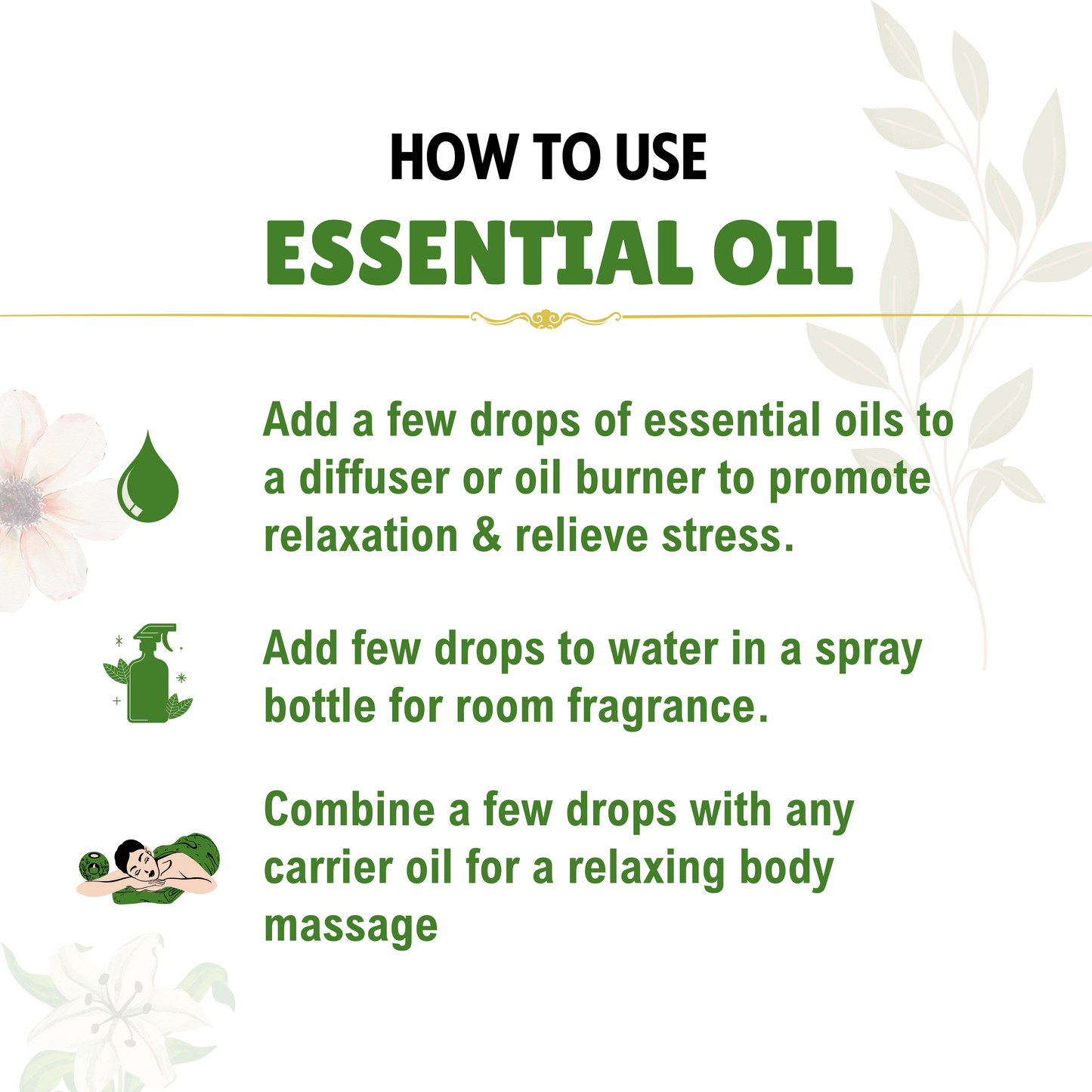 Lemon Grass Essential Oil – 10 ml | 100% Pure & Natural | Cold Pressed
