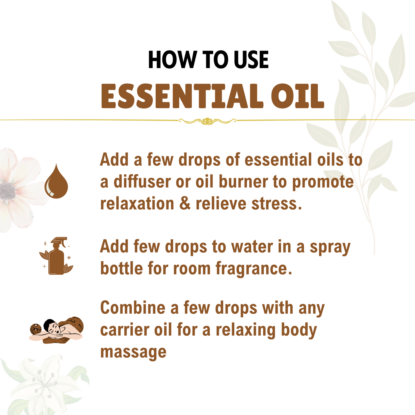 Cedarwood Essential Oil – 10 ml | 100% Pure & Natural | Cold Pressed