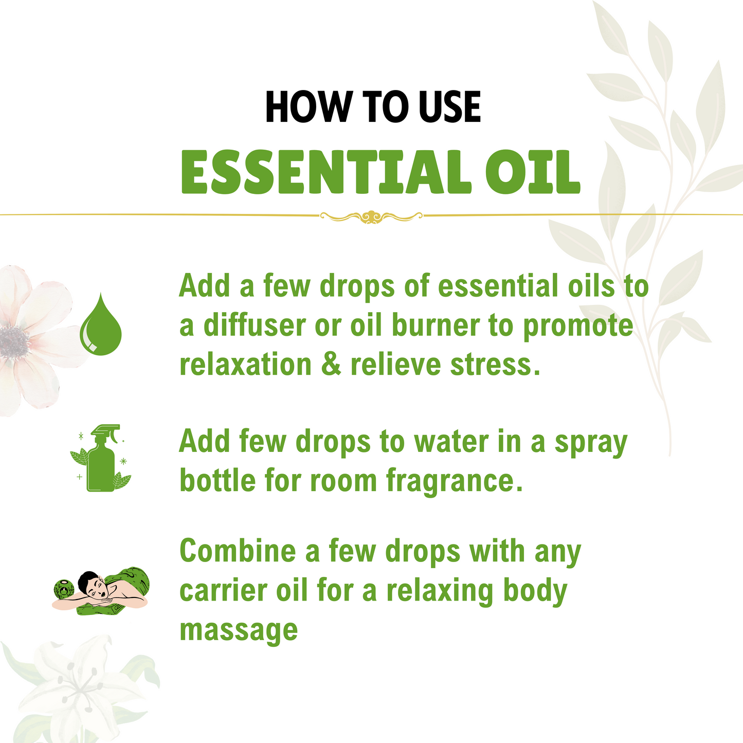 Citronella Essential Oil – 10 ml | 100% Pure & Natural | Cold Pressed