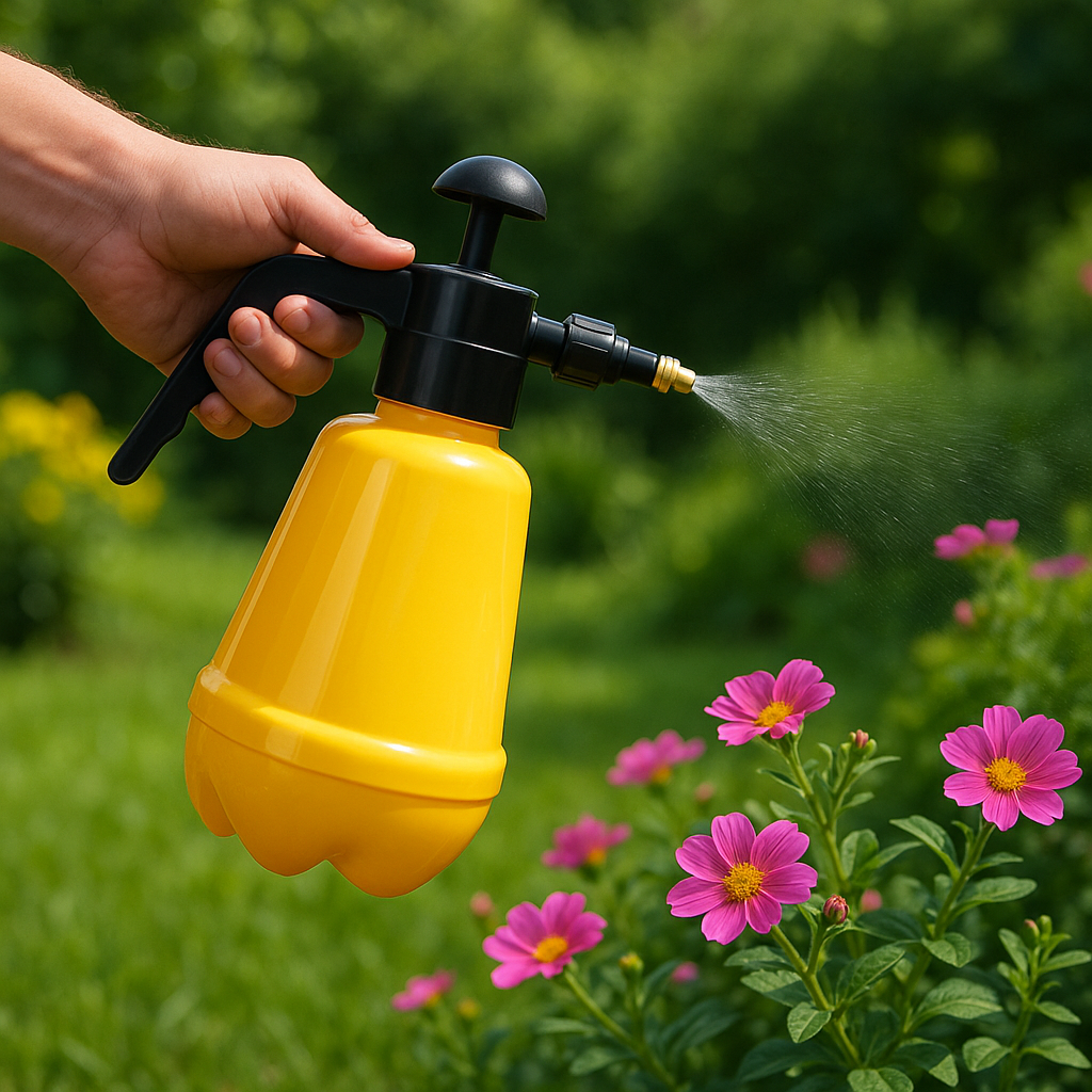 1-Liter Hand Pressure Garden Sprayer | Multipurpose Pump Sprayer for Plants, Cleaning & Disinfection
