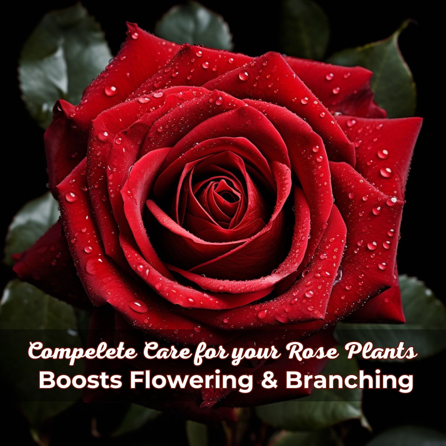 Premium Rose Mix - Nutrient Rich Formula for Stronger Roots & More Blooms