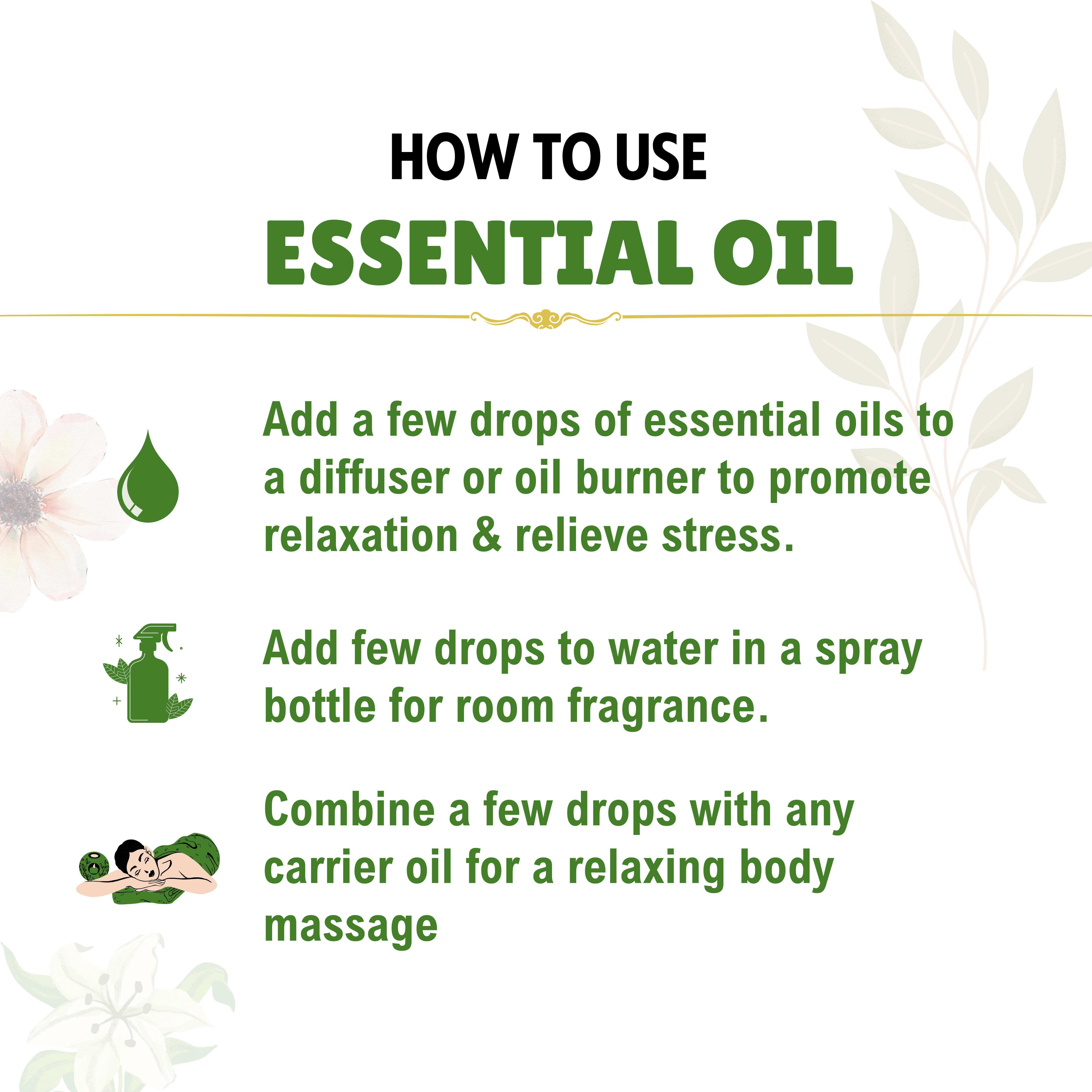 Lemon Grass Essential Oil – 10 ml | 100% Pure & Natural | Cold Pressed