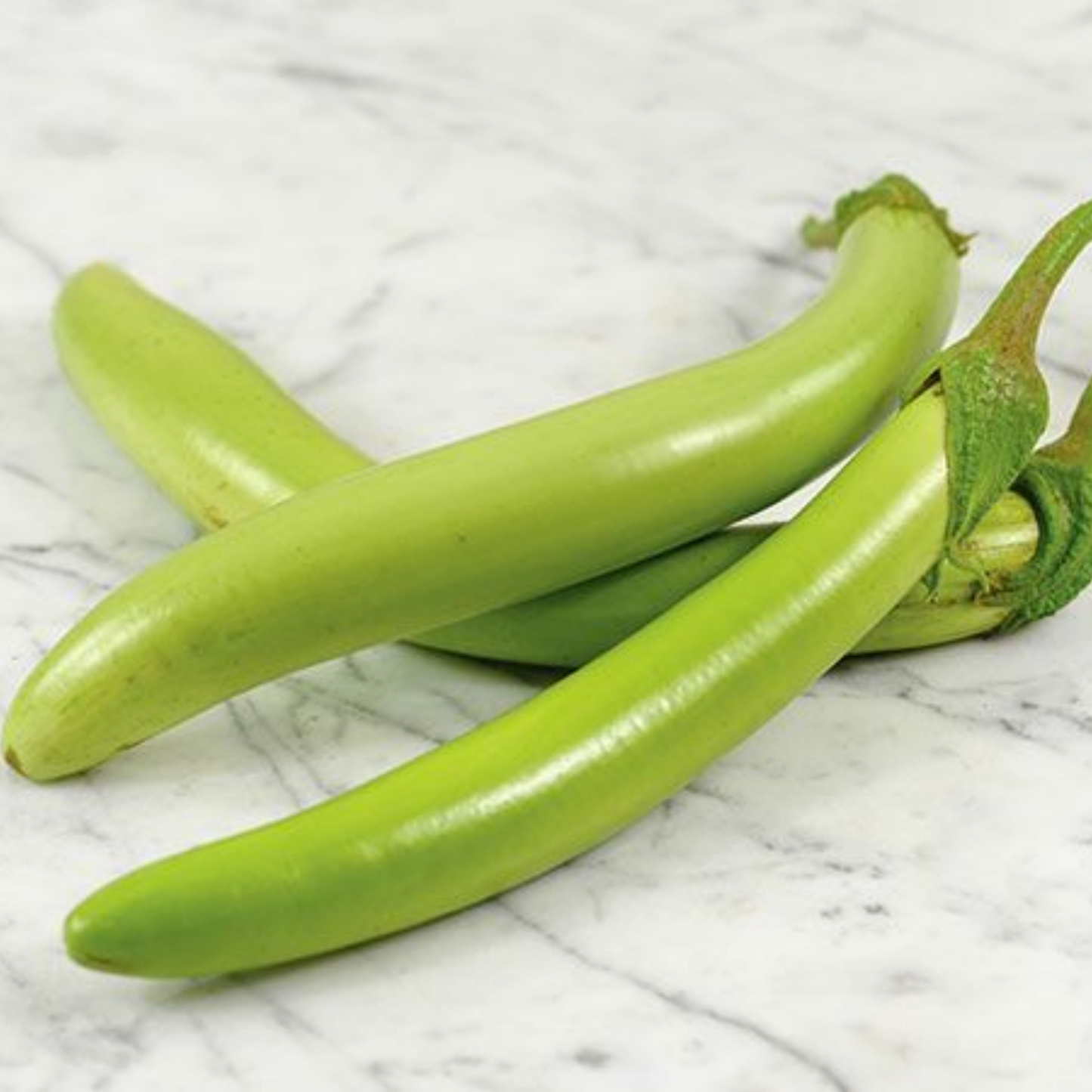 Brinjal Green Long Seeds - 50 Seeds